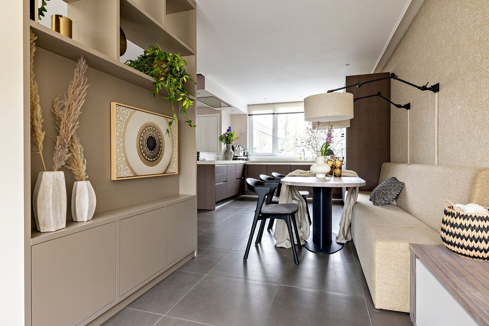 Cirkels met versiering (gezien bij vtwonen)  van Tijmen Hobbel 