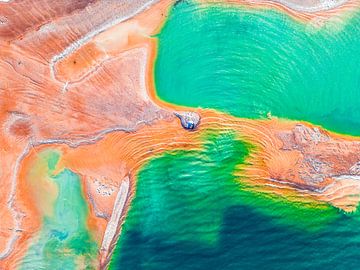 Meer in winterlandschap van Mustafa Kurnaz