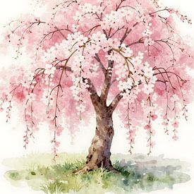 Hängekirsche im Frühlingsglanz von Kristin M