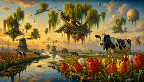 Surreal Dutch Landscape