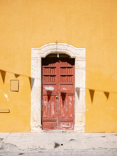 Izamal Mexique | photographie de voyage dans la ville jaune sur Raisa Zwart Tirages photographiques de voyage