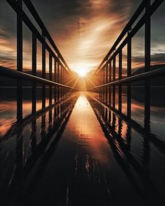 Sonnenuntergang am See