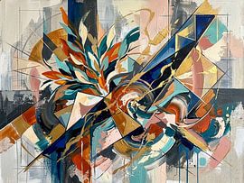 Abstract Floral Burst by Markus Gann