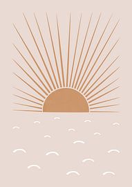 Errötende Sonne von Orara Studio