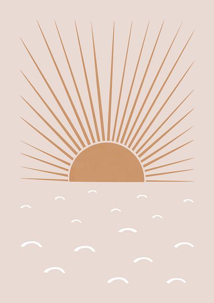 Blozende zon van Orara Studio