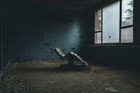 Abandoned Soviet hospital in eastern Germany