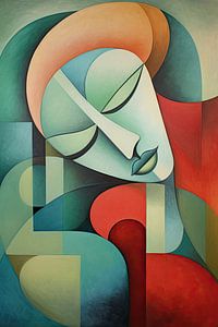 Abstract portrait by Imagine