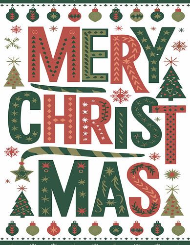 Vrolijke kerstspullen