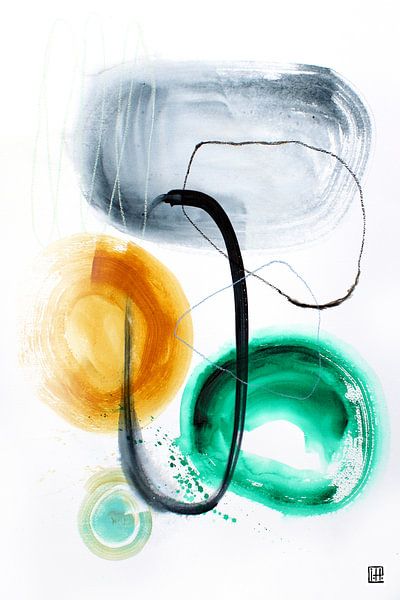 Bijou abstrait II par Atelier Paint-Ing