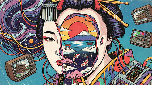 Geisha, Japon