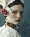 Modern version of the "Zeeland girl" by Carla Van Iersel thumbnail