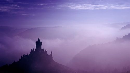 Cochem dans la brume