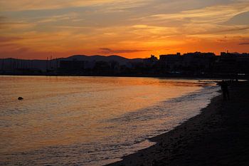 Goldene Abenddämmerung