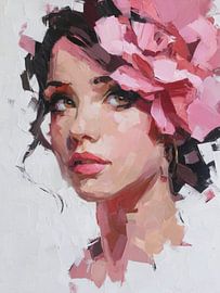 Modern Abstract Portrait by SPEQ ART