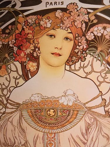 Vrouw Alphonse Mucha