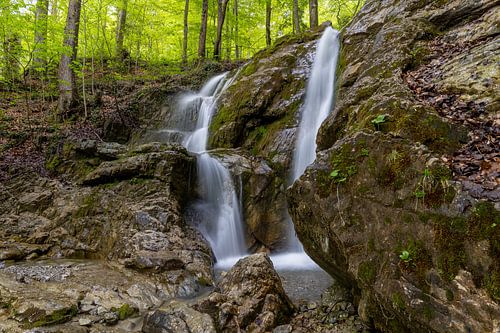 Idyllic waterfall