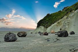 Vulkanisch gesteente bij Cane Malu van Vinte3Sete