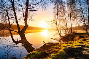 Dromerige zonsopgang in de natuur van Günter Albers