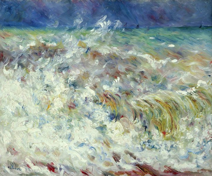 The Wave, Pierre-Auguste Renoir by All the Masters
