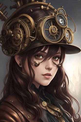 Steampunk Vrouw
