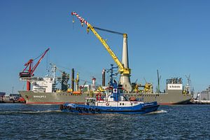 Fairplay Bandama und Boskalis Bokalift 2.