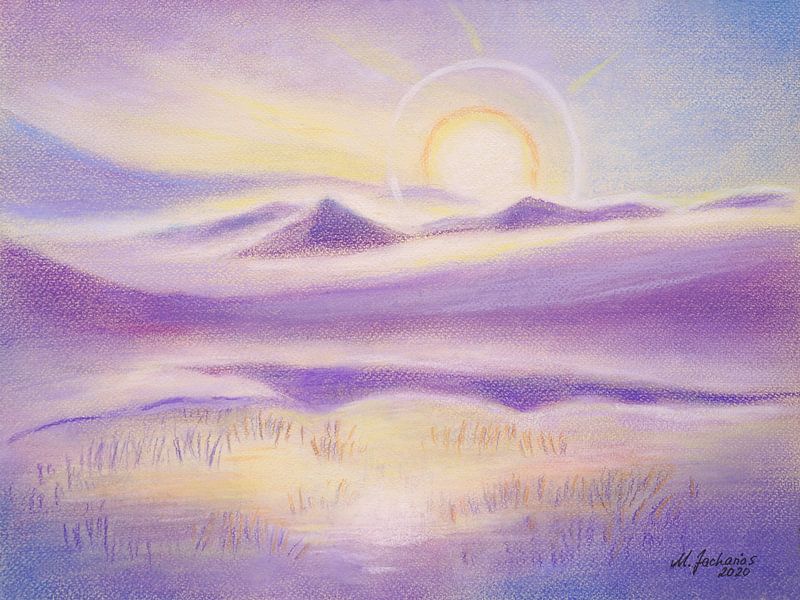 Pyramids in Antarctica by Marita Zacharias