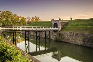 Brücke zur Ravel-Linie in Bergen op Zoom von Rick van Geel