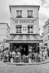 Restaurant Le Consulat in Montmartre, Paris von Bianca Kramer