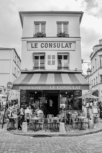 Restaurant Le Consulat in Montmartre, Paris von Bianca Kramer