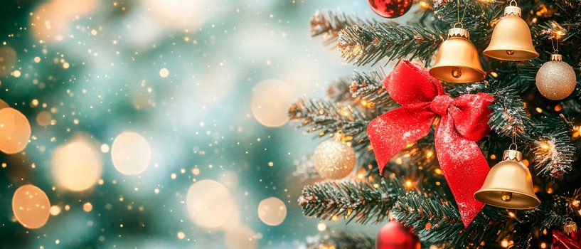 Kerst glamour van Poster Art Shop