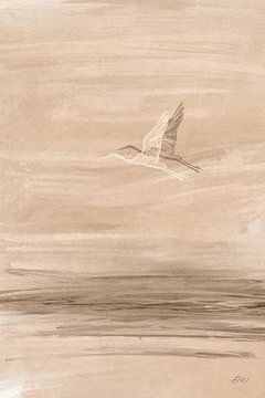 Vögel am Himmel von Dianne Wakker