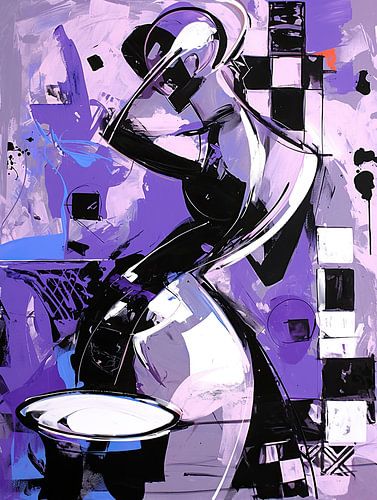 Abstracte Vrouw | Dance in Abstract Shadows