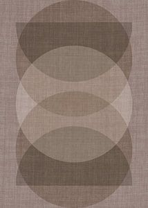 TW living - Linen collection - abstract objects brown sur TW living