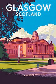 Glasgow, Schottland. von Poster Art Shop