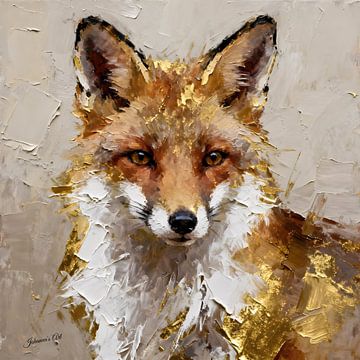 Foxfire Elegance - Fuchs 2 von Johannas Art Creations