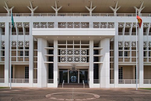 Ingang van het NT Parliament House