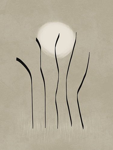 Dansen in het landschap kunstwerk