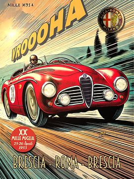 The twenty-second Mille Miglia, part 1, "Spider" by Harmannus Sijbring
