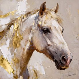 Golden Spirit - Wild Mustang 4 sur Johannas Art Creations