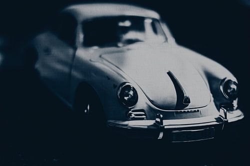 Porsche 356 A – Une voiture de collection sous un éclairage discret sur Dirk Wüstenhagen