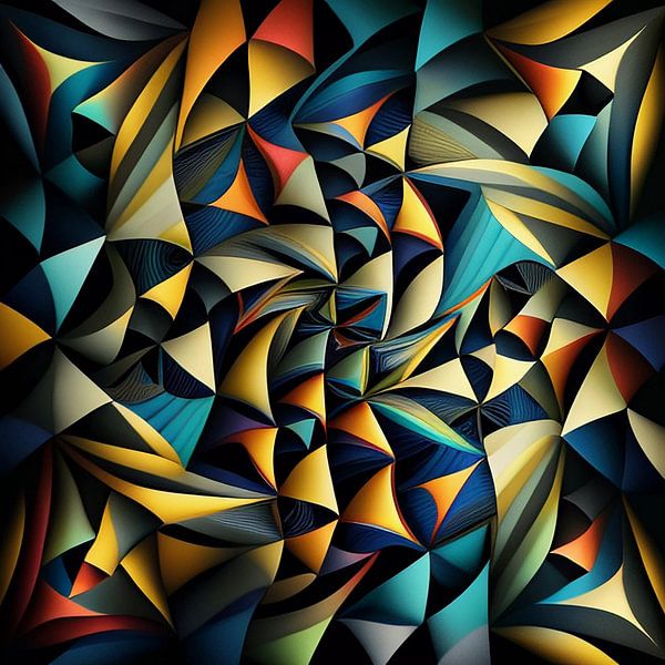 Chromatischer Wirbel von Vythryd Arts