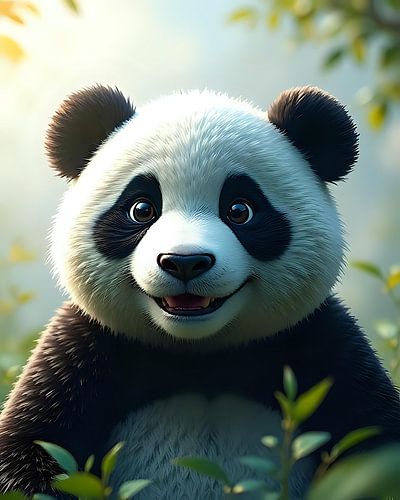 Panda gezelligheid