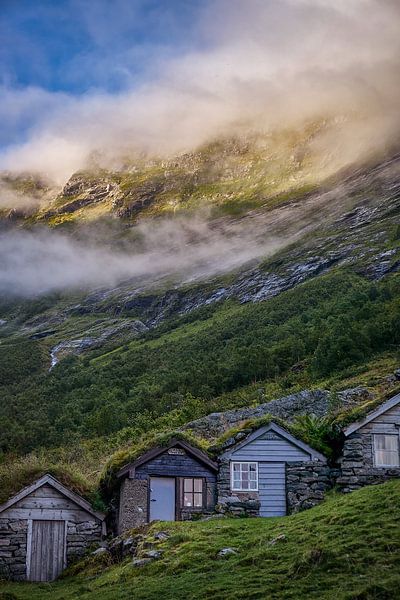 Stavbergsetra in Norangsdalen, Norway by qtx