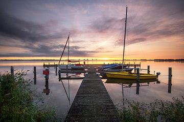 Zonsopgang Blauwestad Oldambtmeer van Rick Goede