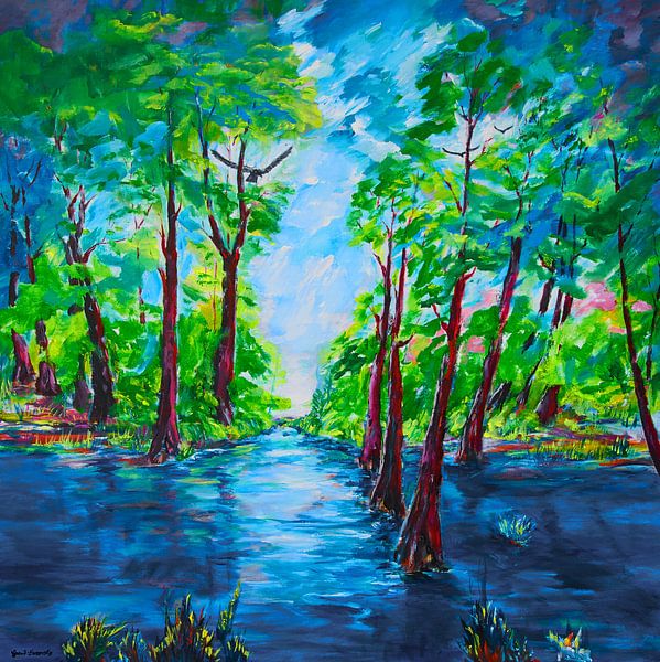 Floodplain Forest by Eberhard Schmidt-Dranske