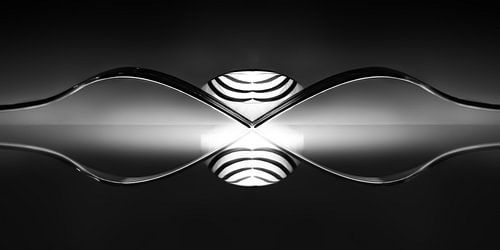 polished steel black