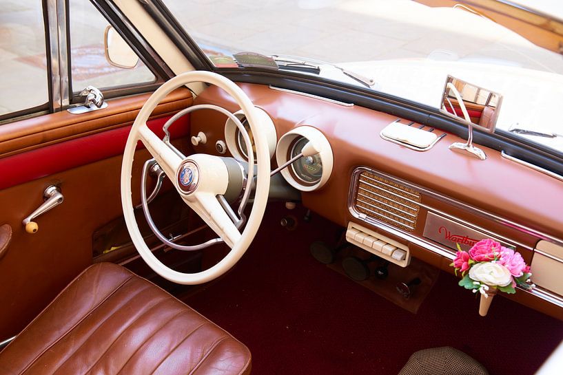 Wartburg Eisenach convertible interior by Jenco van Zalk