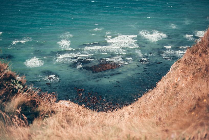 Blue Sea à Étretat, France, Europe par Madinja Groenenberg