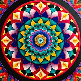 Ethnic African Mandala by All Africa