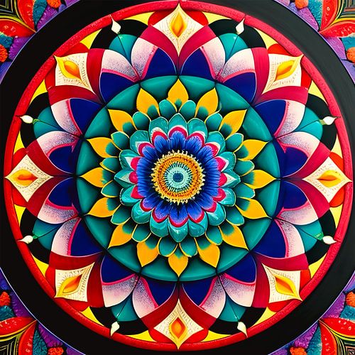 Etnisch Afrikaanse Mandala